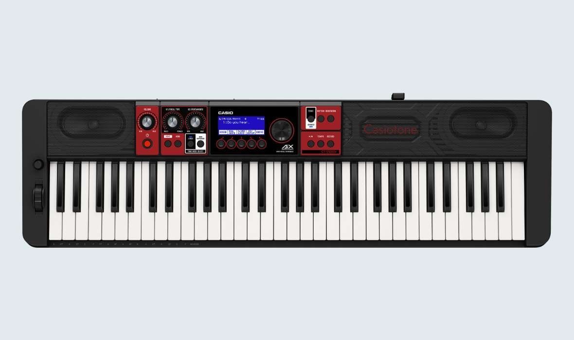 Casio CT-S1000V Keyboard  incl.Netzadapter, USB, Audio-in, incl.WUBT10