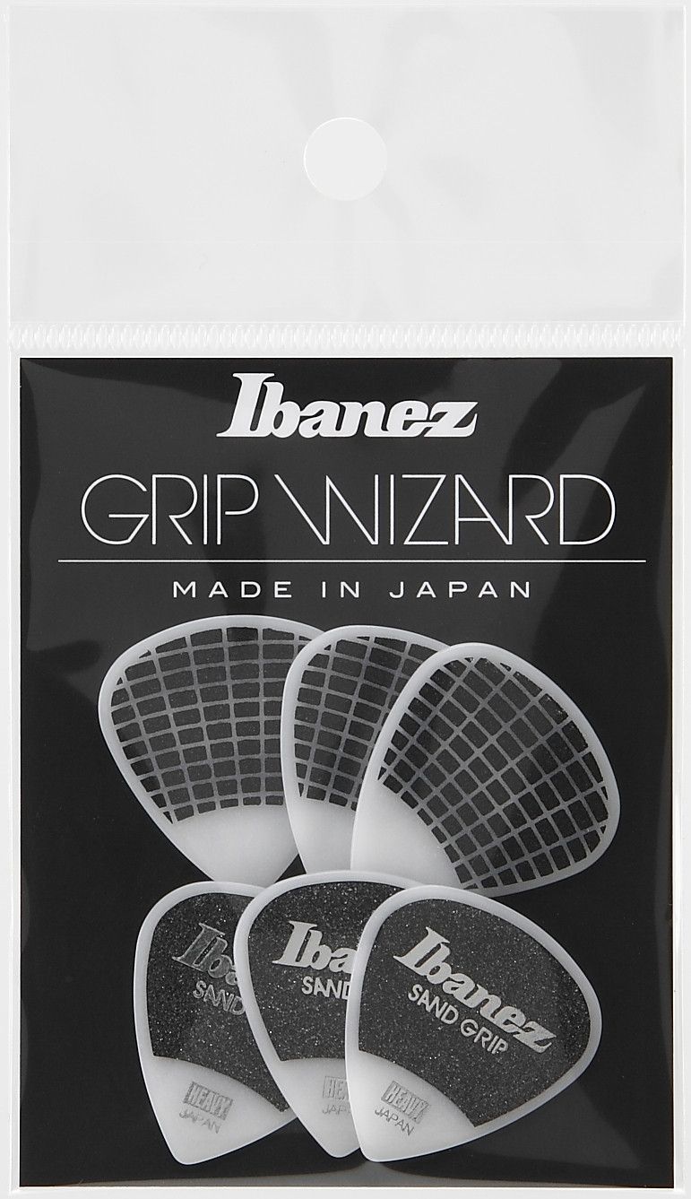 Ibanez PPA16HSG-WH 1mm Flat Pick Sand Grip 6er Pack_00035778_