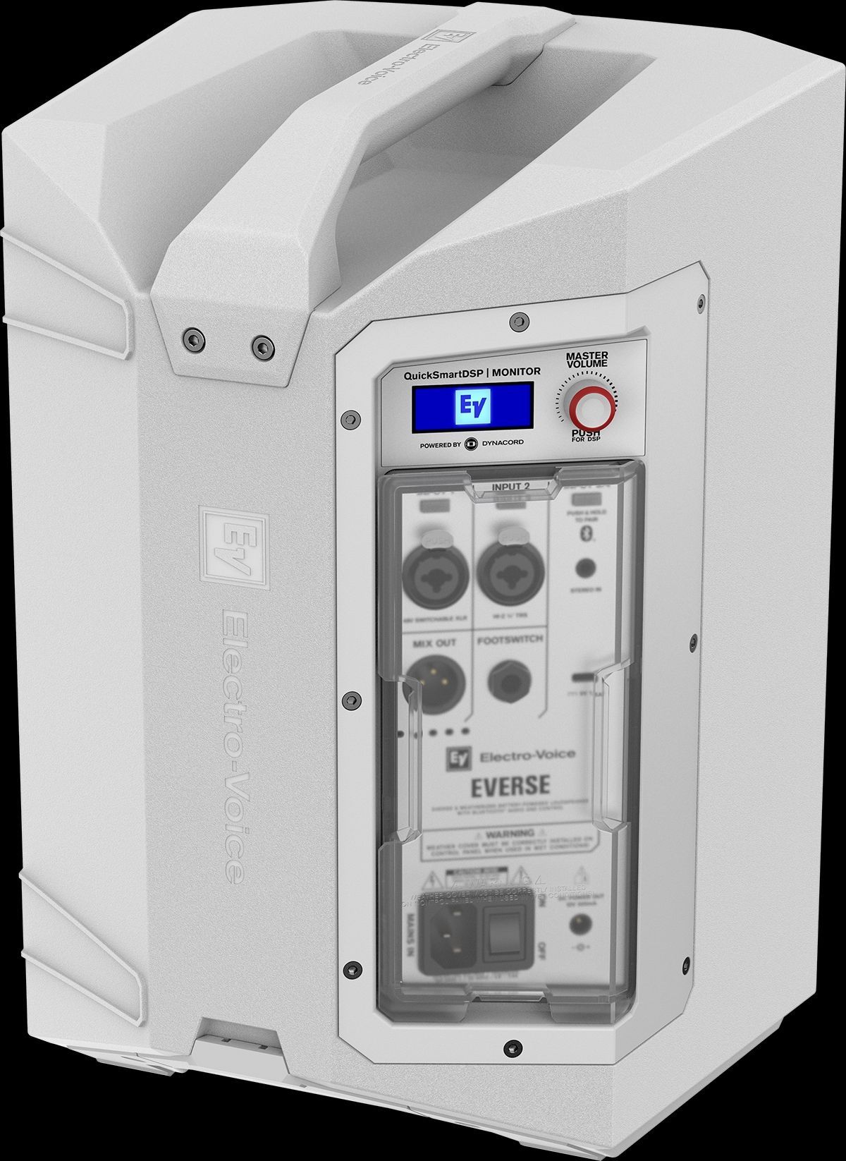 Electro Voice EV Everse 8-White Aktive Fullrange Lautsprecherbox mit Akku, weiß