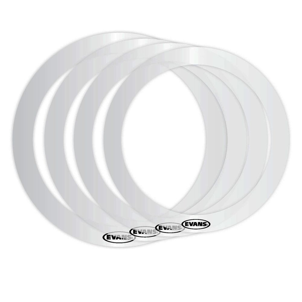 Evans E-Ring Fusion Set 10"/12"/14"/14" Dämpfungsringe_00034284_