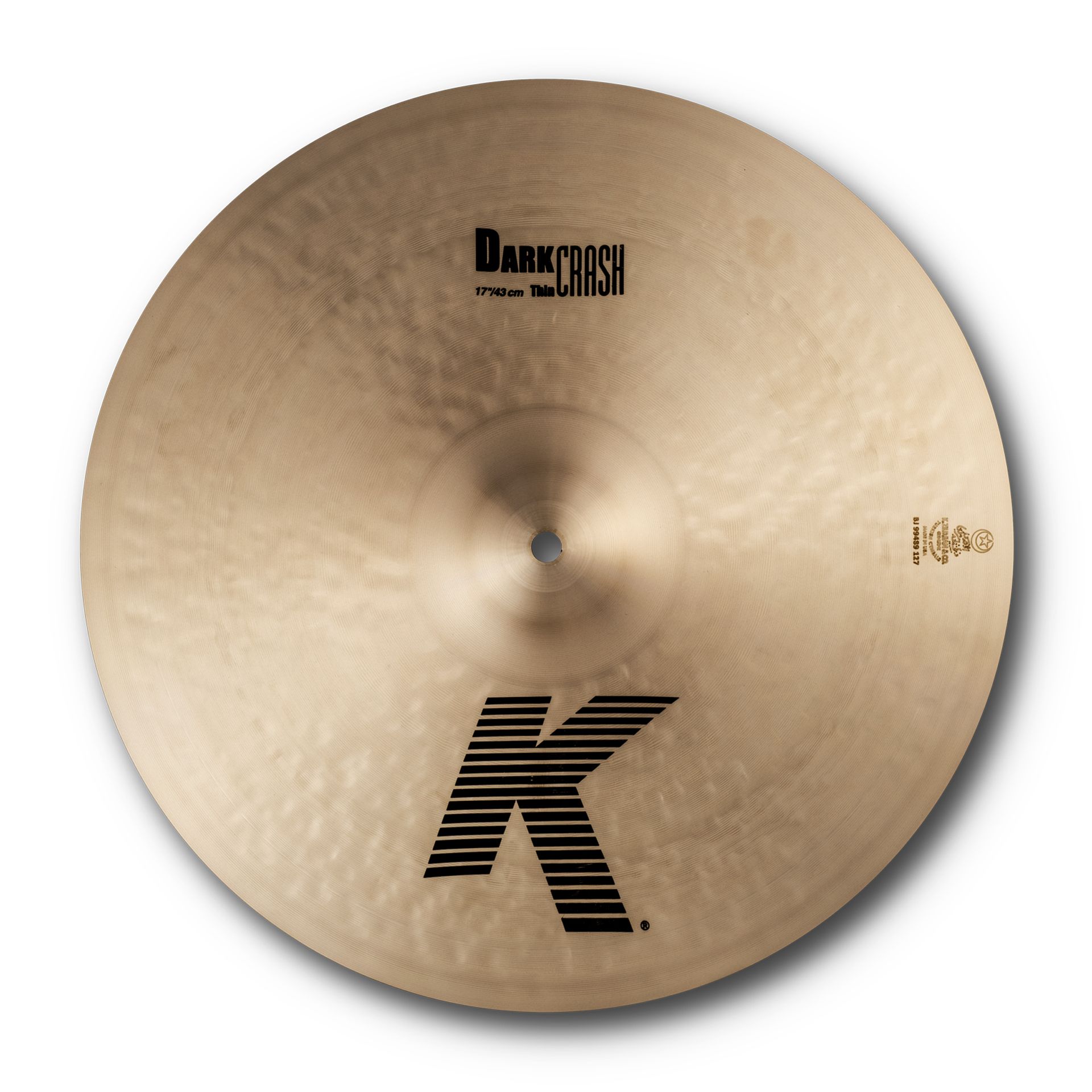 Zildjian 17" K Dark Thin Crash