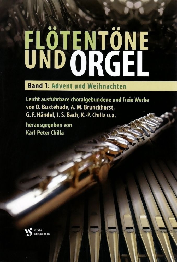 Noten Flötentöne und Orgel - Band I - 1 Strube VS 3638  Karl Peter Chilla