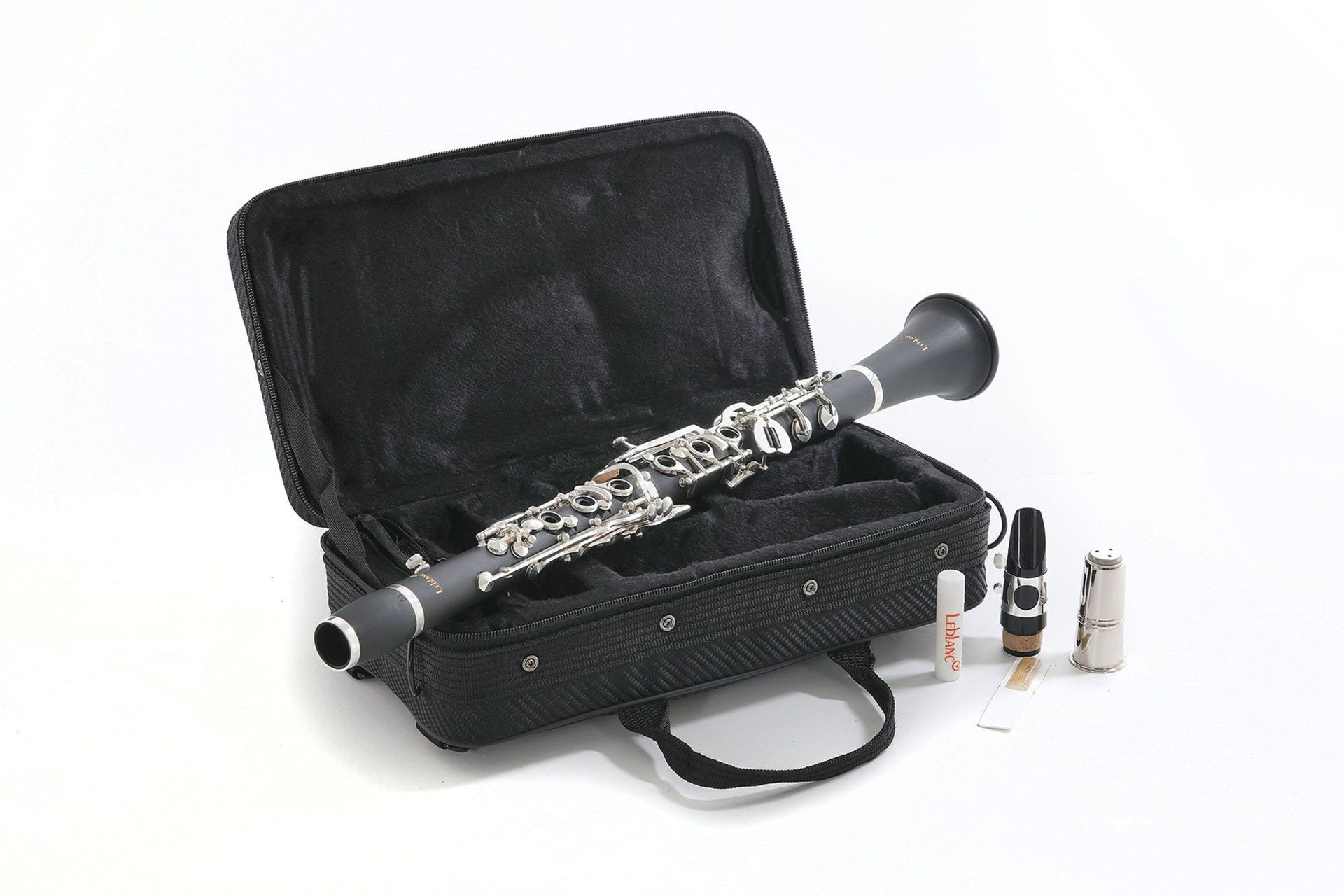 Leblanc CL655 B B-Klarinette deutsch, 20 Klappen, 6 Ringe, ESM Mundstück Leblanc CL655 B B-Klarinette deutsch, 20 Klappen, 6 Ringe, ESM Mundstück