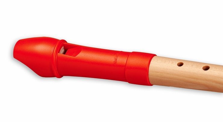 Mollenhauer 17414 Fipple "Digi" Sopran-Blockflöte barock orange