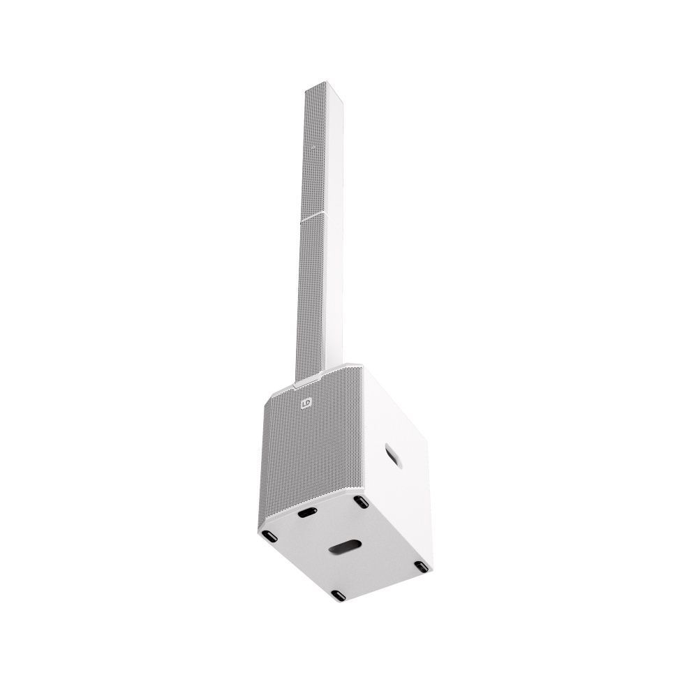 LD Systems Maui 28 G3 White Kompaktes Säulensystem mit Mixer und Bluetooth Weiß_00052998_