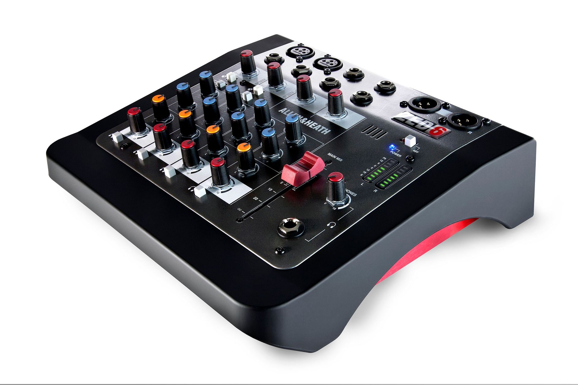 Allen & Heath ZED-6  Kleinmixer, 6 Kanal Mischpult mit XLR Master-Out_00035242_