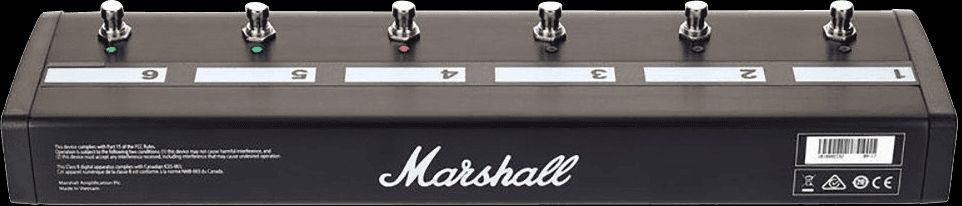 Marshall MRPED91016 programmierbarer 6-fach Footswitch  