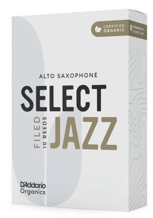 D´Addario Woodwinds 2M Organic Select Jazz Altsaxophon Filed Blatt