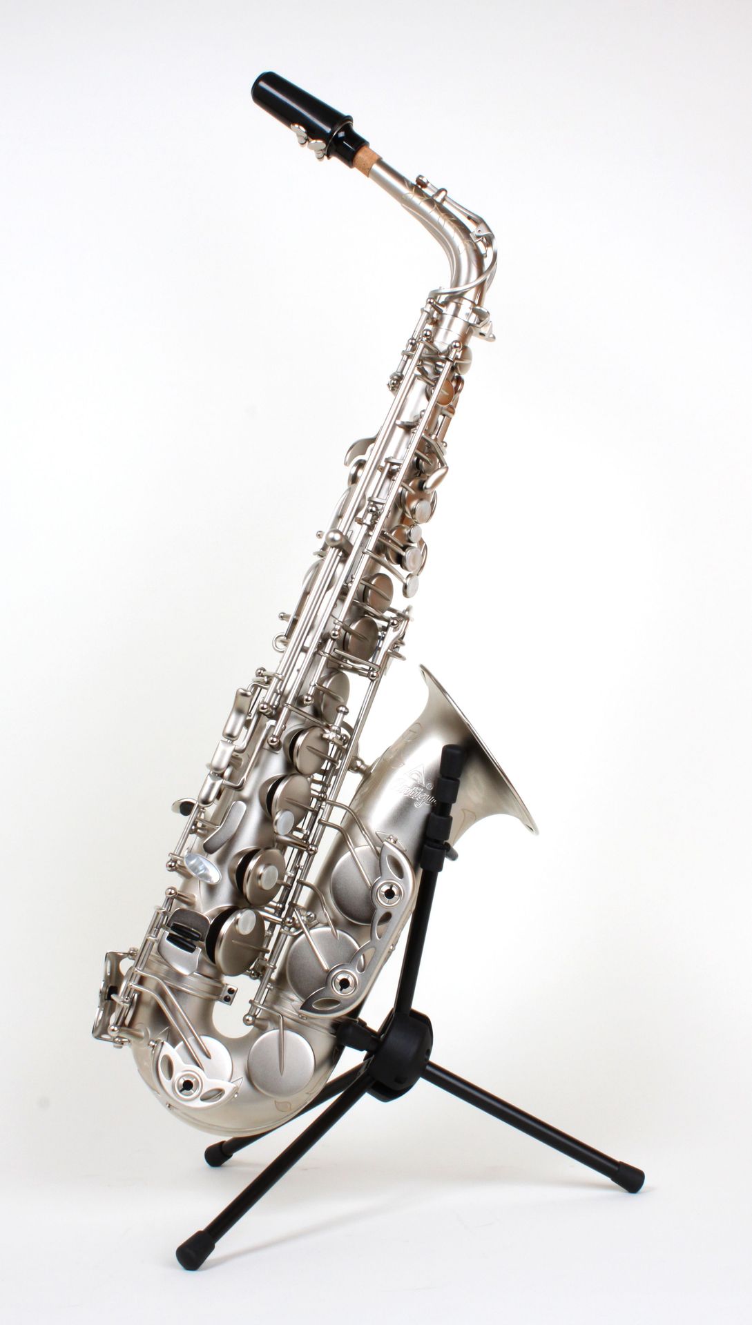 Antigua AS-4248 CN-GH Altsaxophon "Power Bell" matt Nickelfinish handgebürstet