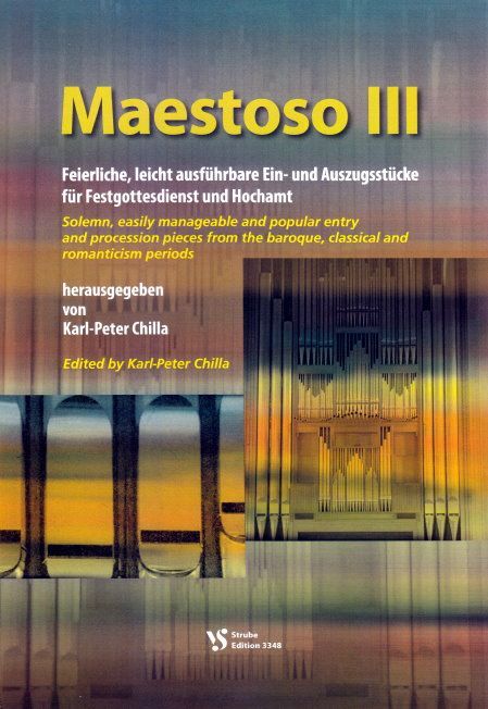 Noten Maestoso 3 Karl Peter Chilla Strube VS 3348 Orgel Gottesdienst organ