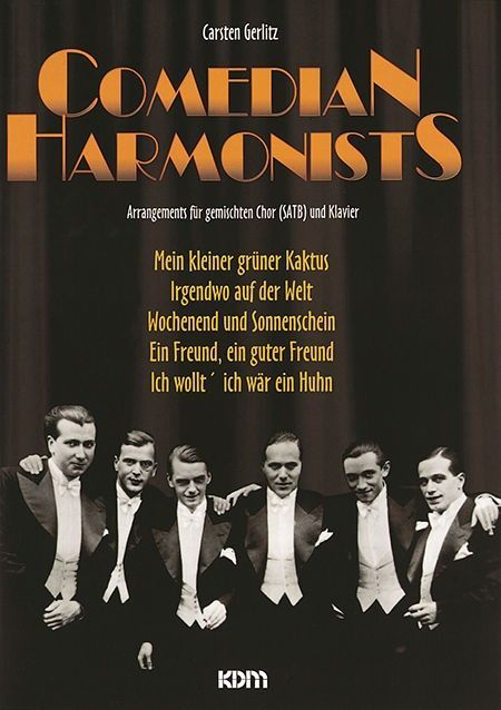 Noten Comedian Harmonists Carsten Gerlitz SATB Chor KDM Alfred 20984-194