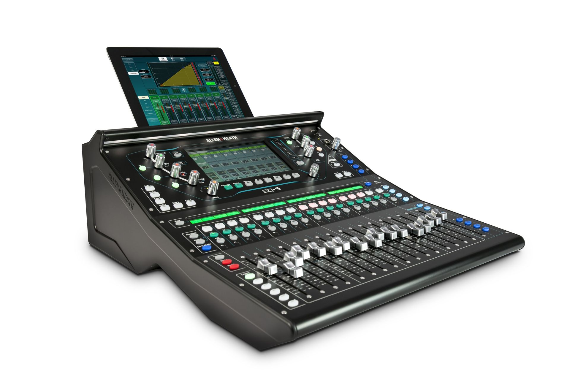 Allen & Heath SQ5 Digitalmixer für Live, Studio und Installation,  48 Kanal