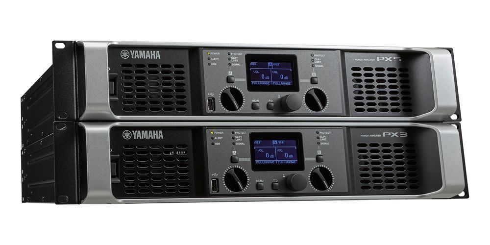 Yamaha PX 3 Digital Endstufe, 2 x 500 Watt an 4 Ohm, 2 HE, 19", DSP