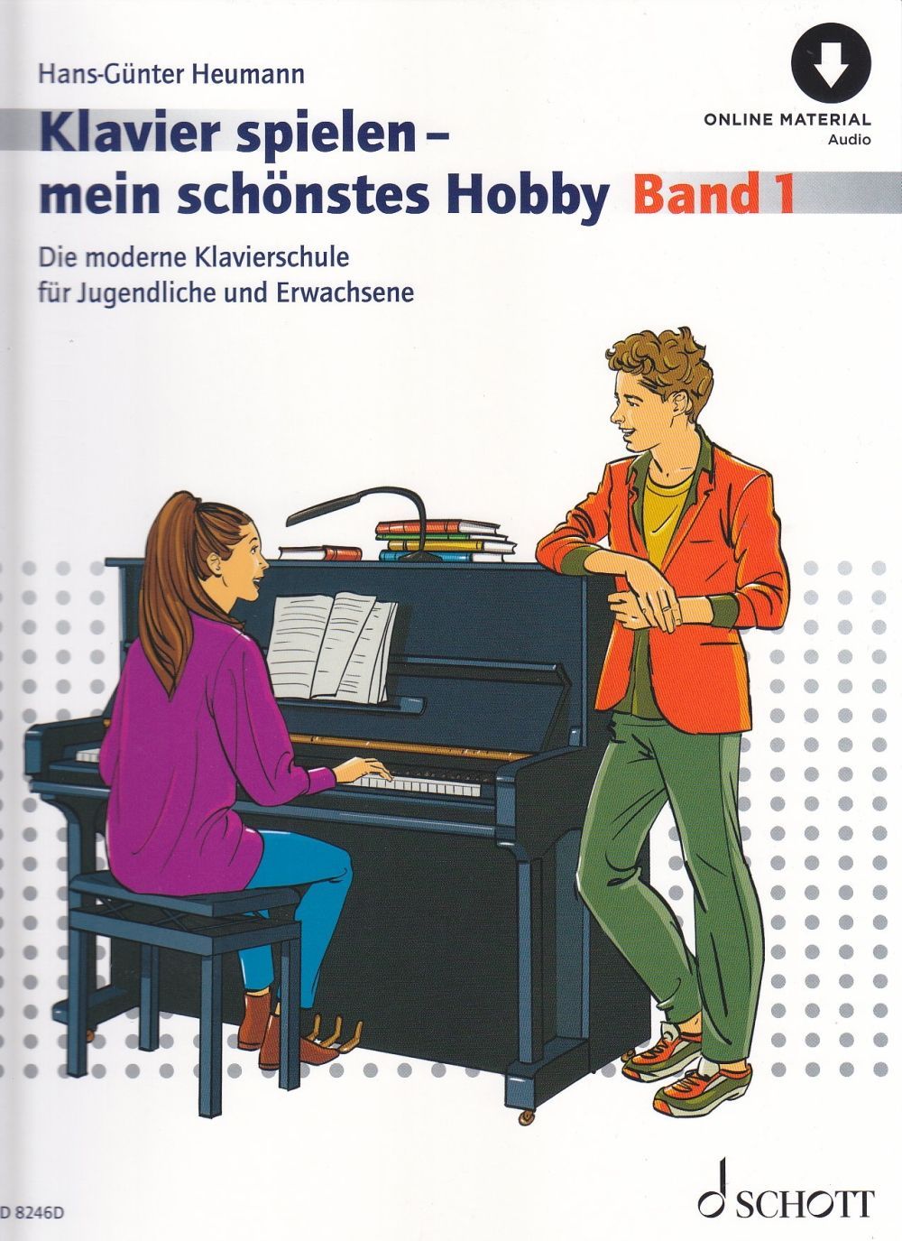 Noten Klavierspielen mein schönstes Hobby Band 1 Heumann ED 8246D 