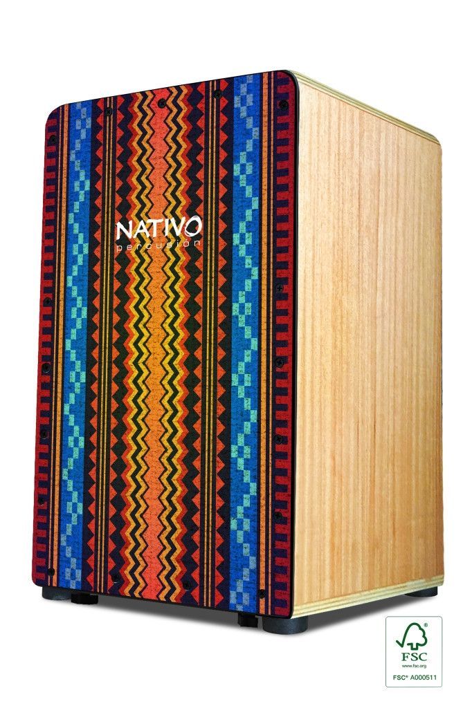 NATIVO STUD-ETNIA Studio Serie Cajon inkl. Sitzpolster