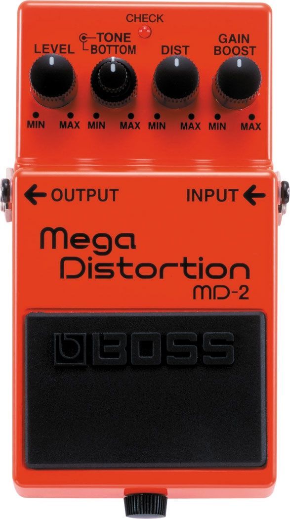 Boss MD-2 Mega Distortion, Effektgerät für E-Gitarre