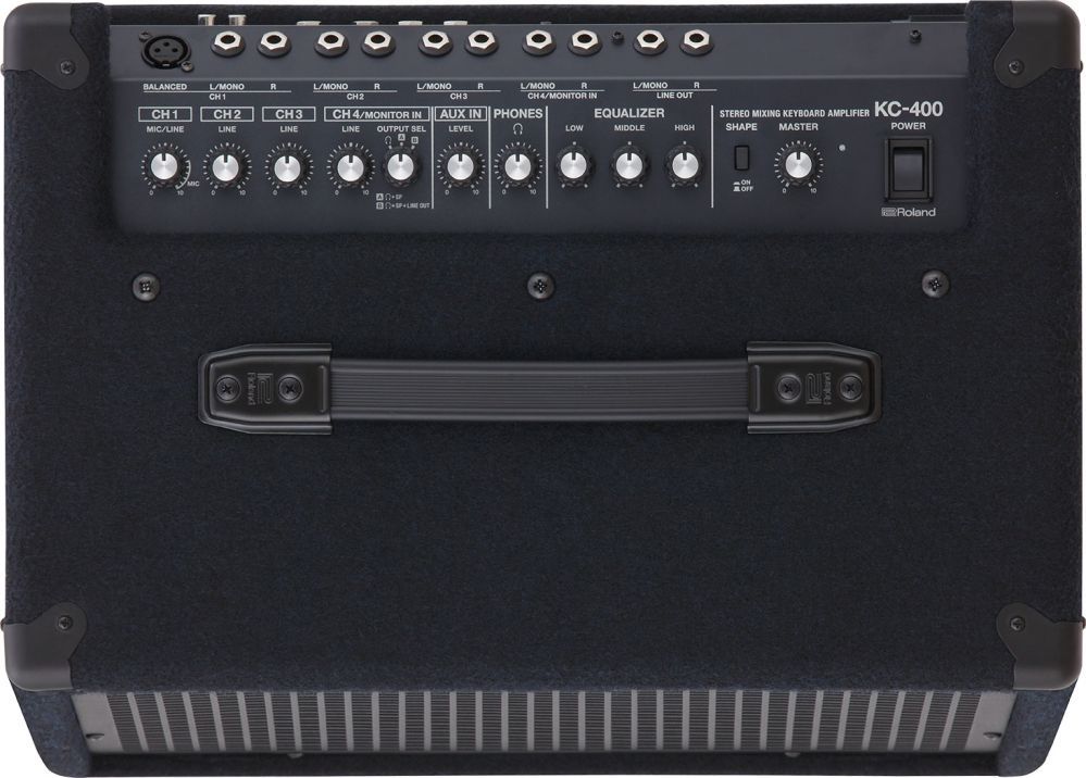 Roland KC-400 Keyboard Verstärker, 150W, 4 Kanäle, AUX-IN, KC400