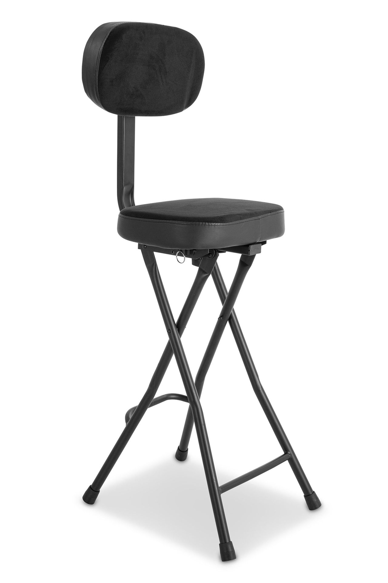 4046662261386 - Musiker Sitz   Hocker 7 Stehhilfe mit Gitarrenständer GIST-350 (Konzert Western)