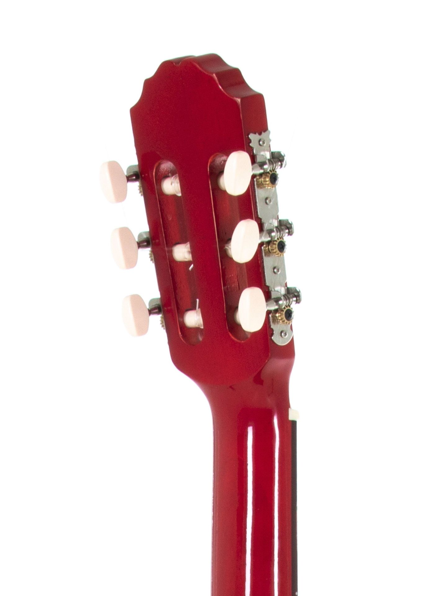 GEWA PURE Klassikgitarre Basic 4/4 transparent rot