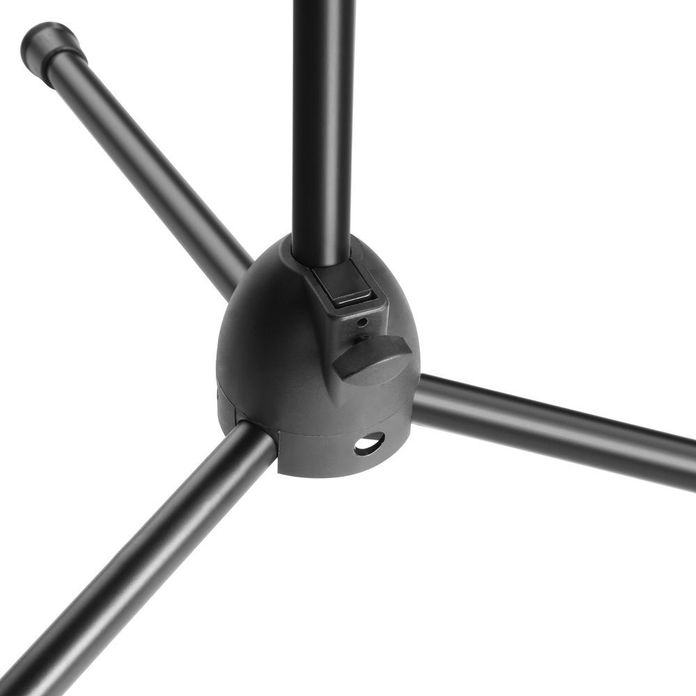 Mark Mikrofonstativ mit Schwenkarm, 3-Fuß klappbar, schwarz_00005655_