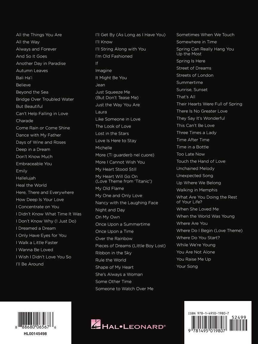 Noten 100 Most Gorgeous Songs Ever Schönsten HL145498 piano/vocal/guitar_00042341_