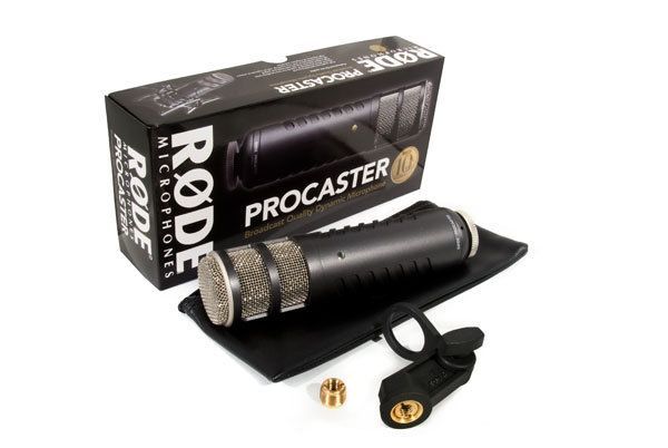 RODE Procaster Dynamisches Großmembranmikrofon speziell für Sprecher