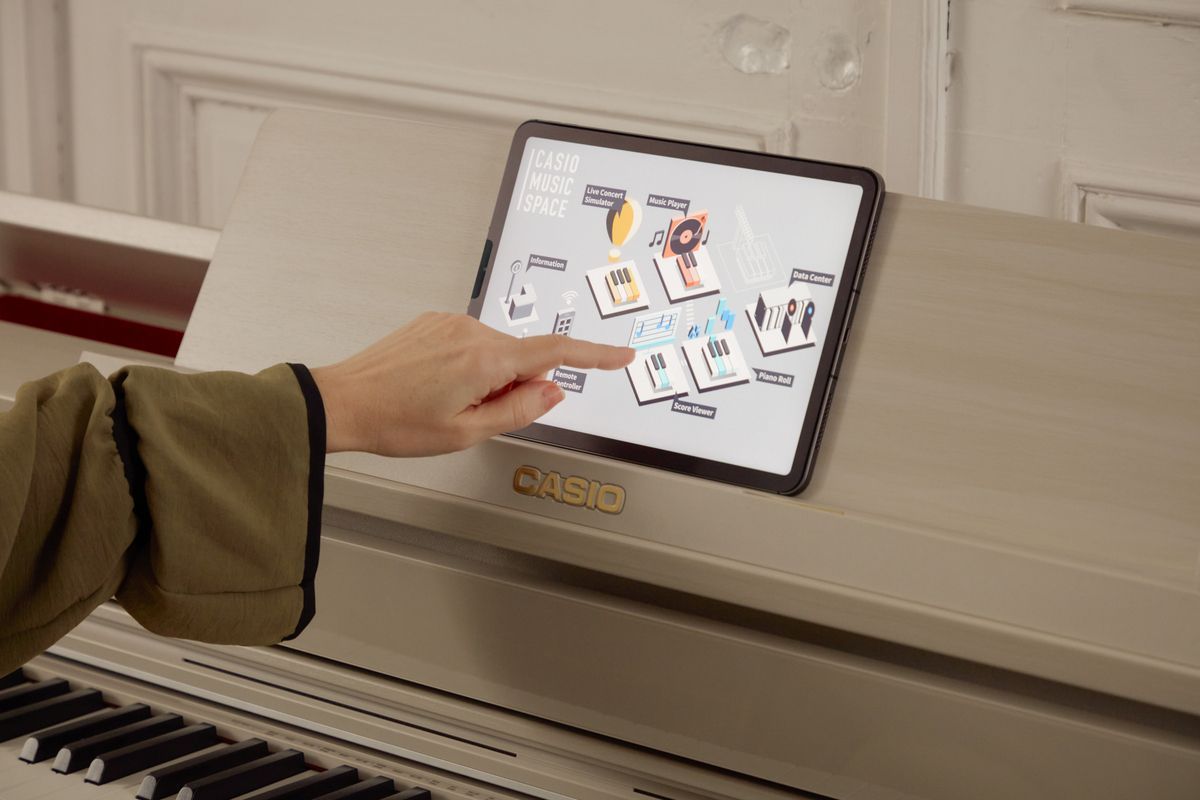 Casio AP-750 GB Digitalpiano mit neuer (Bechstein) AIR Grand Source Tonerzeugung