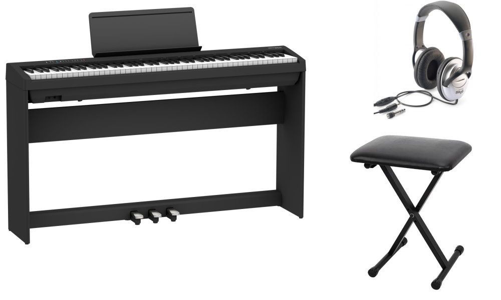 0703062855143 - FP-30X-BK HomeSet Stagepiano schwarz incl Untergestell Pedaleinheit ua