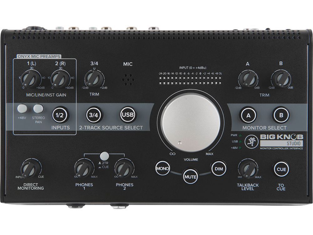 Mackie Big Knob Studio  Aktiver Monitor Controller und USB Audiointerface_00035161_