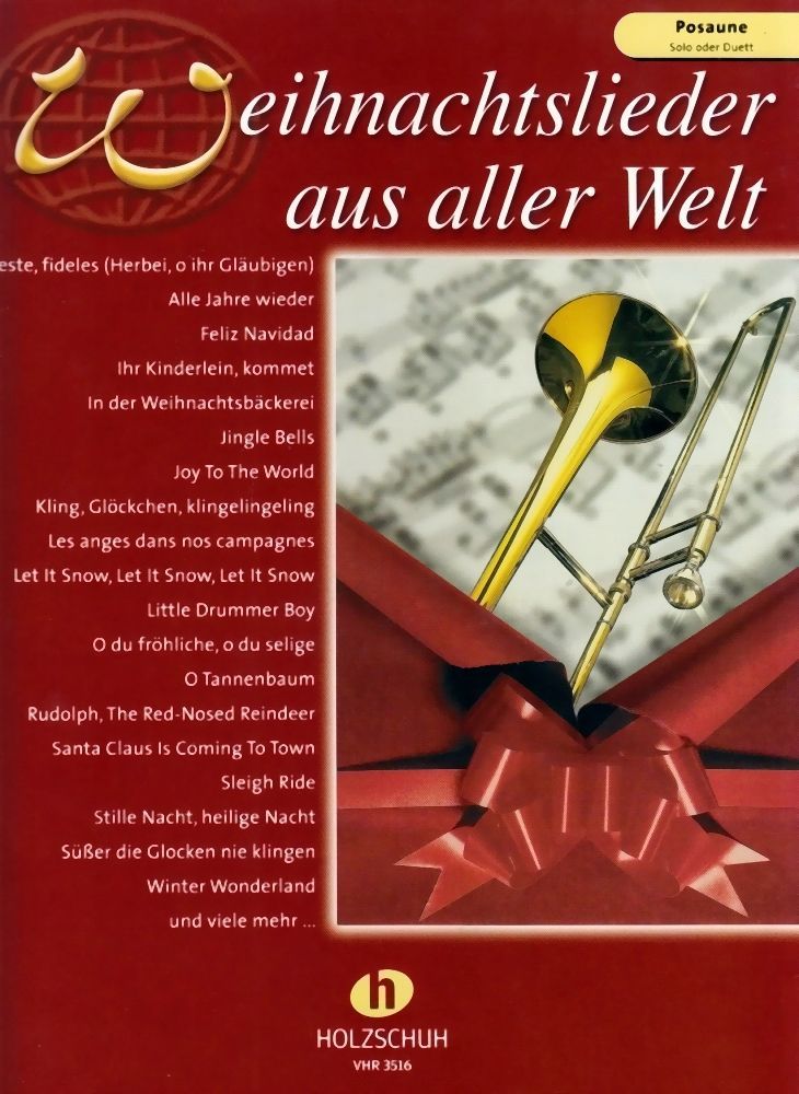 Noten Weihnachtslieder aus aller Welt Solo oder Duett Holzschuh VHR 3516 duets