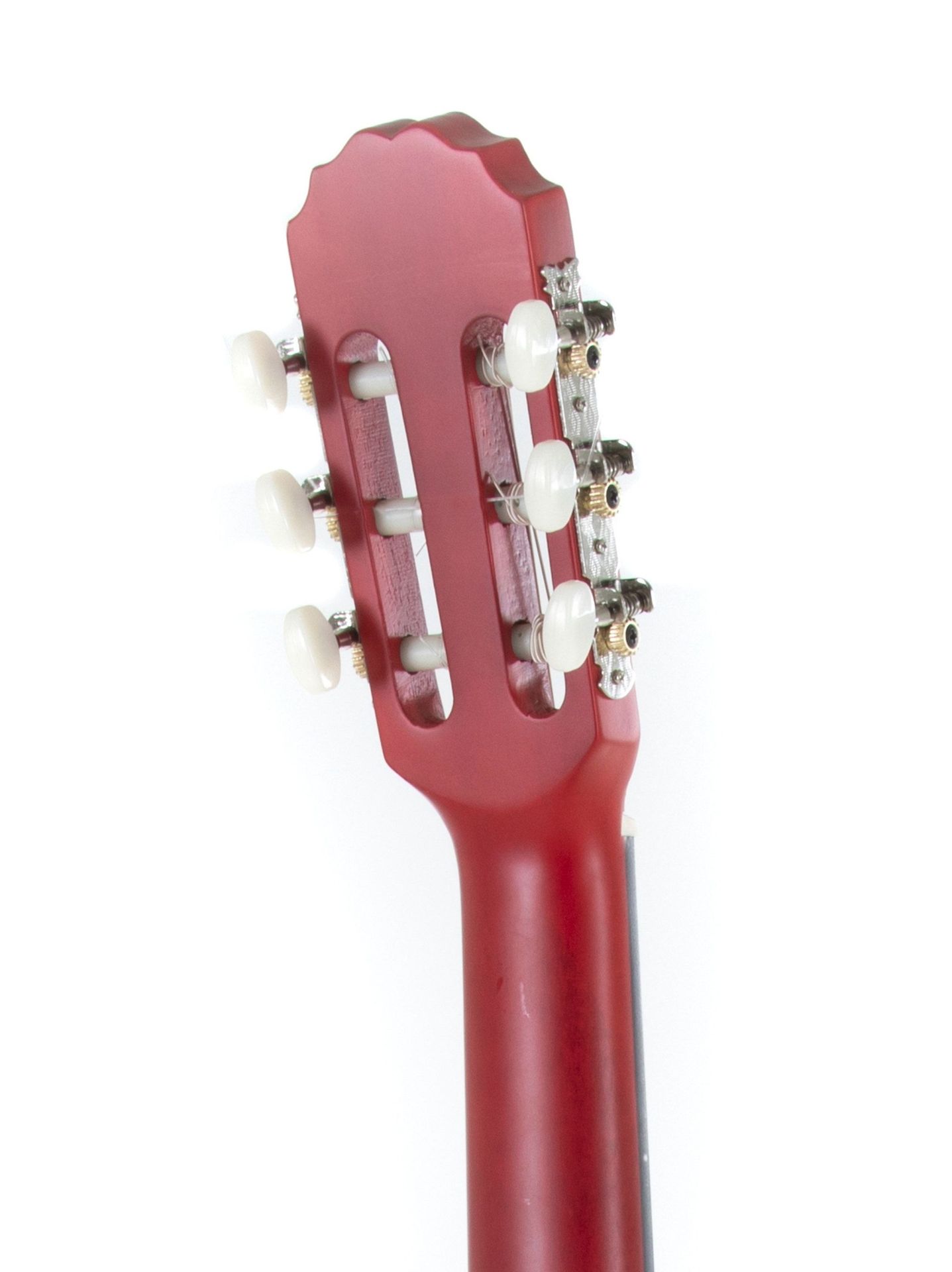 GEWA PURE Klassikgitarre Basic 3/4 transparent rot