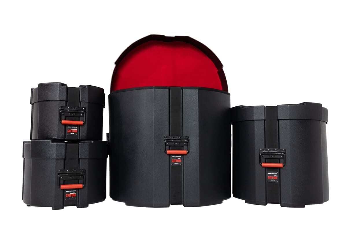 Gator GPCROCKPACK Hardcase Set Grooves Roto Rock Pack