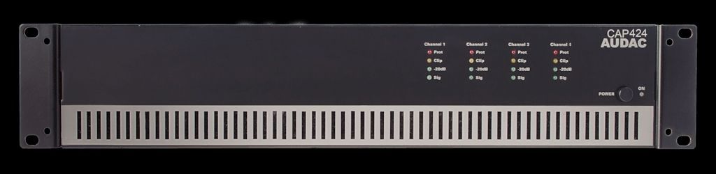 Audac CAP424   B-Stock  4-Kanal 100V Endstufe, Installationsverstärker_00051350_
