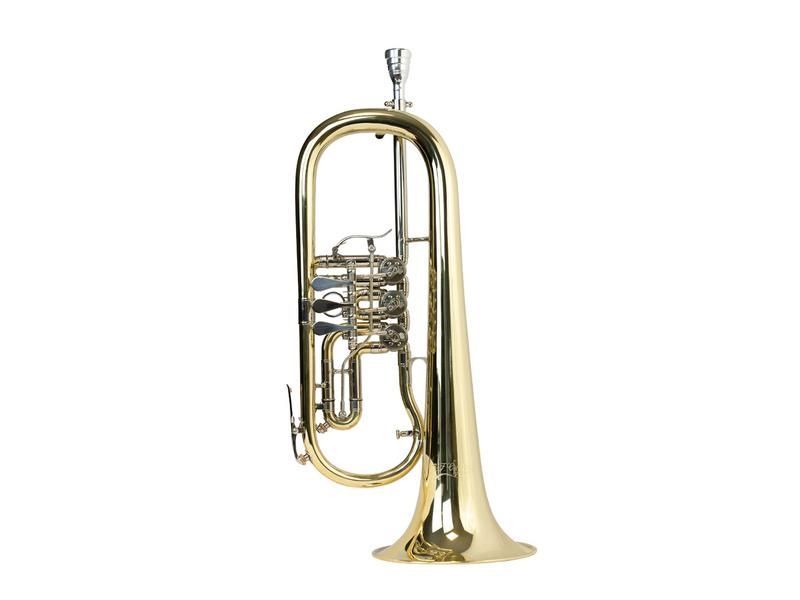 Cerveny CFH 502 Konzert-Flügelhorn- Bohrung 11,10mm, Etui u.Zubehör, CFH-502 Cerveny CFH 502 Konzert-Flügelhorn- Bohrung 11,10mm, Etui u.Zubehör, CFH-502