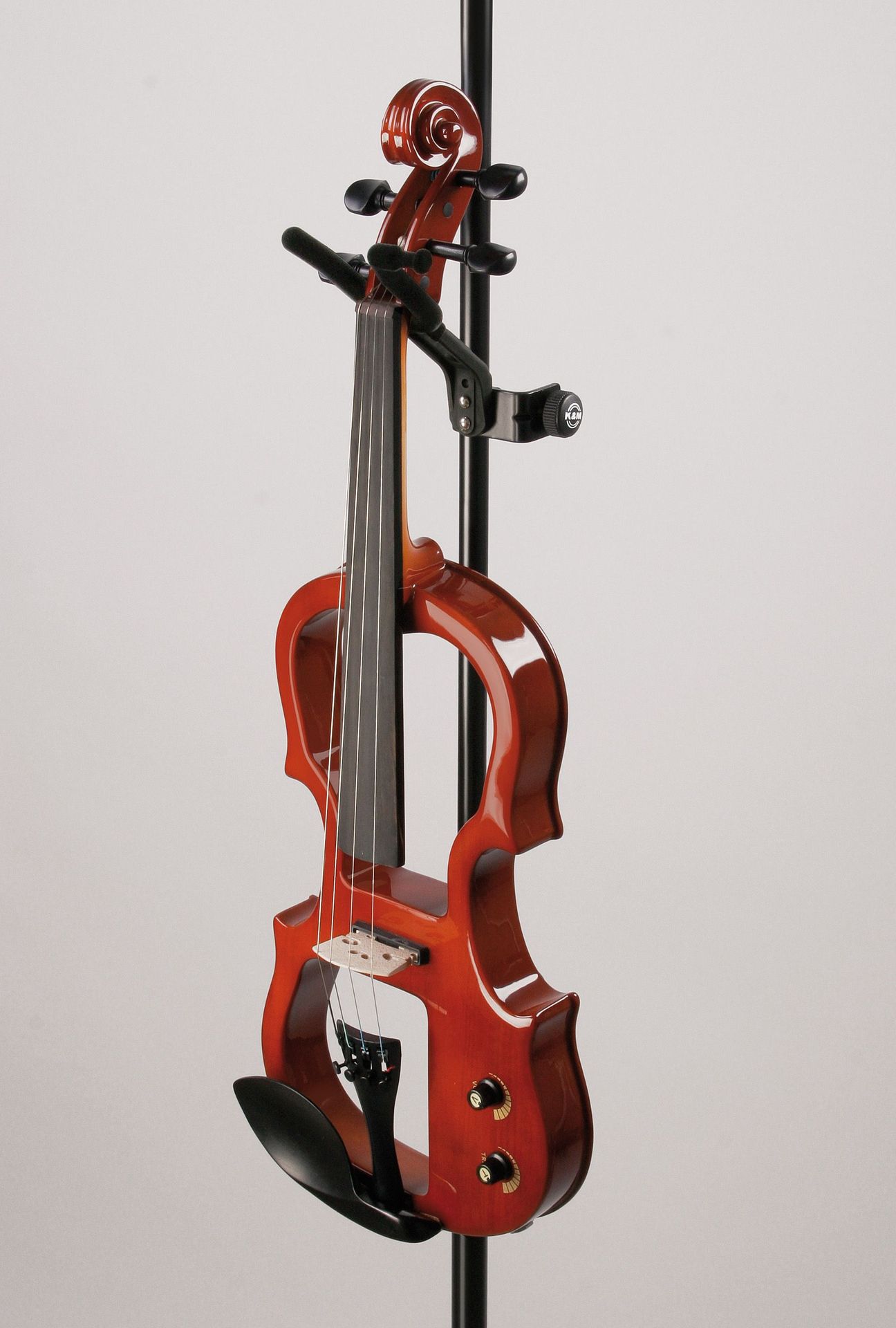 K&M 15580 Violinenhalter für Notenständer, Mikrofonständer_00025213_