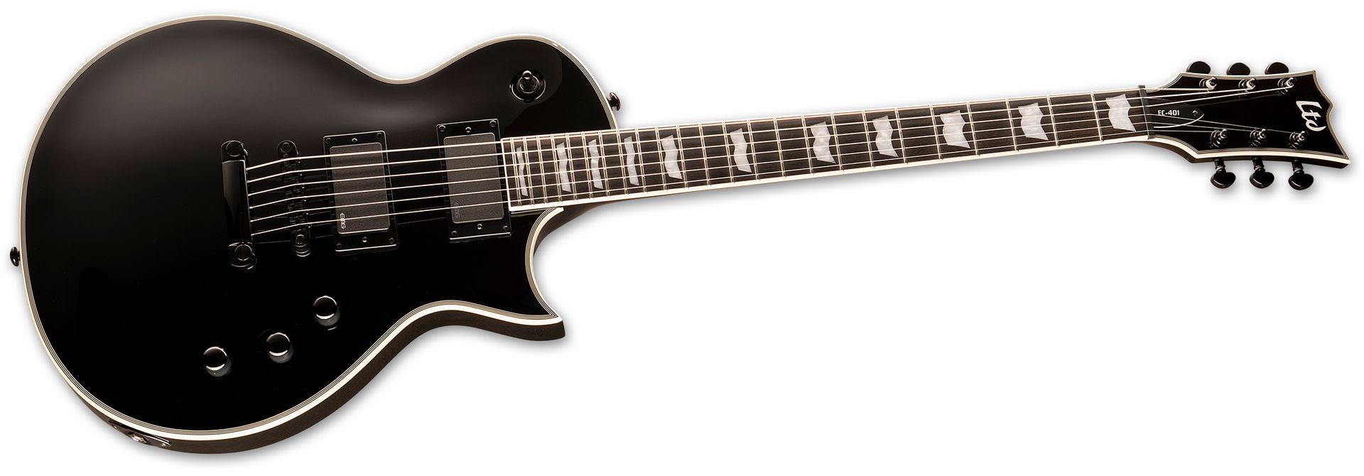 ESP Ltd EC-401 Black EMG 81/60 PU E-Gitarre ESP Ltd EC-401 Black EMG 81/60 PU E-Gitarre