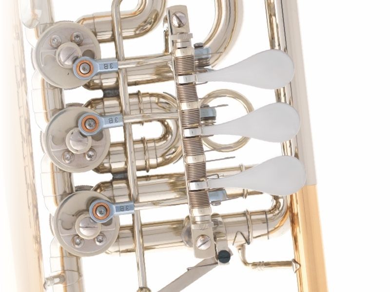 B&S 3005 3 GT-1-0B-Konzerttrompete, Bohrung 11,00mm, incl.Etui u. Pflegeset 