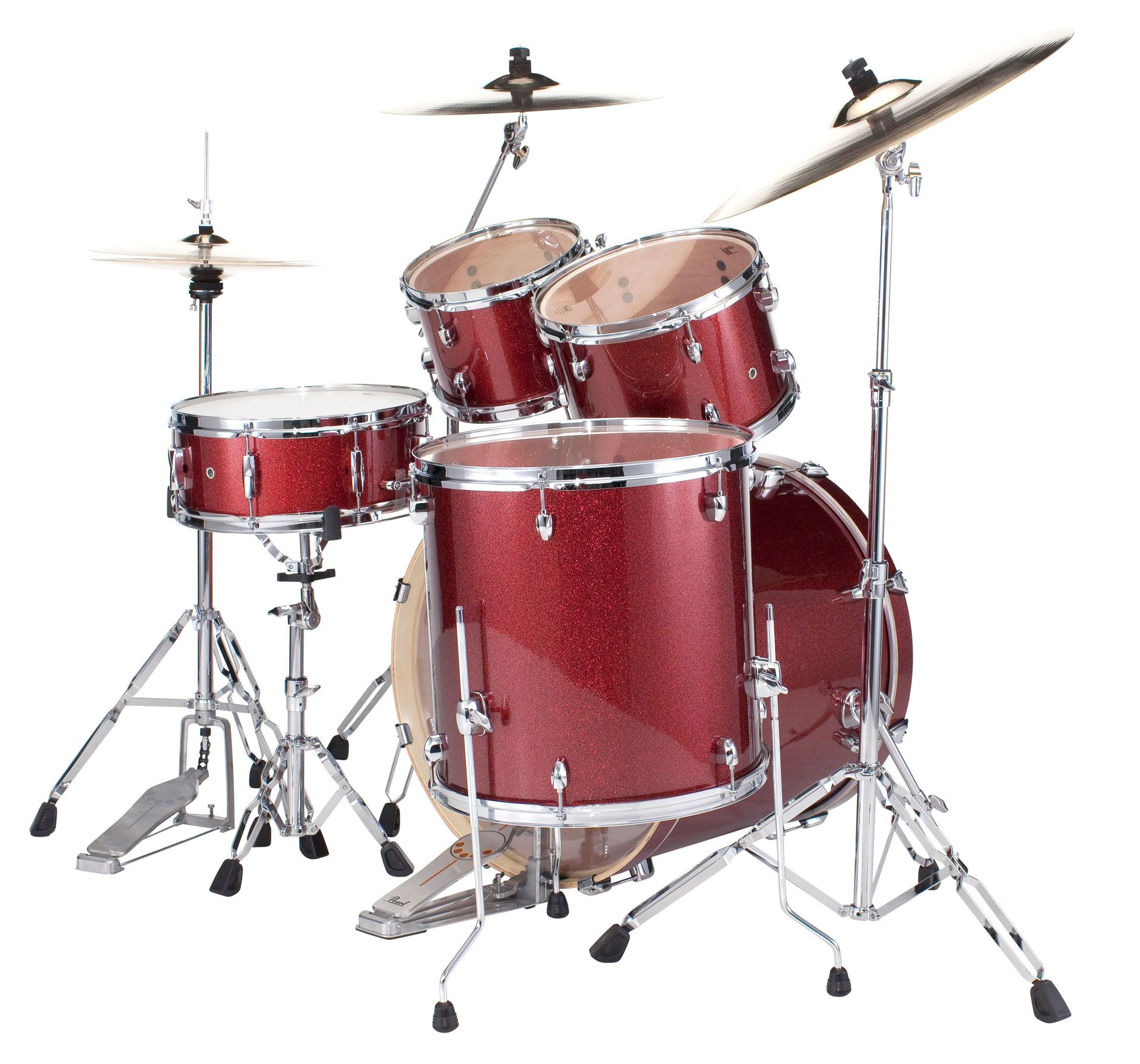 Pearl Export EXX705NBR/C704 Drumset black cherry glitter 20/10/12/14/ Snare