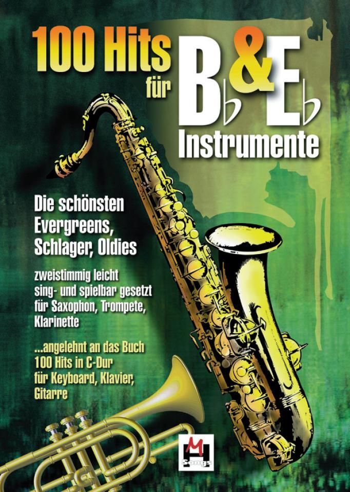 Noten 100 Hits für B & und Es Instrumente Hildner Verlag 9783932839285 BOE 7697