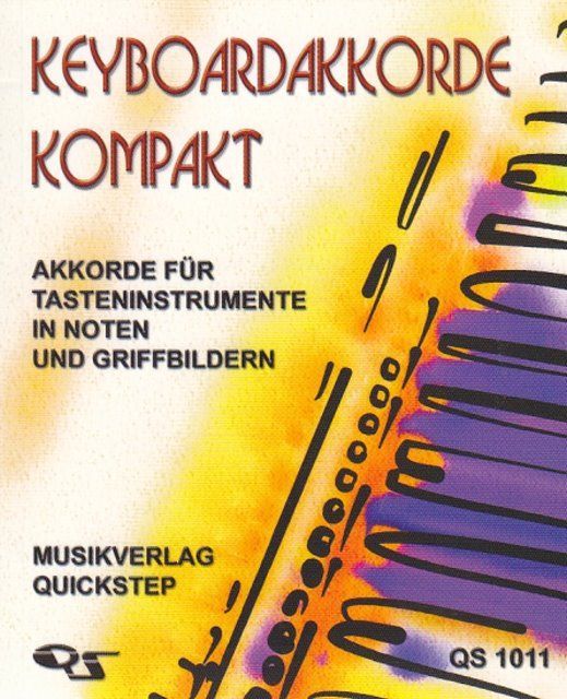 Noten Keyboardakkorde kompakt Quickstep QS 1011 für Keyboard