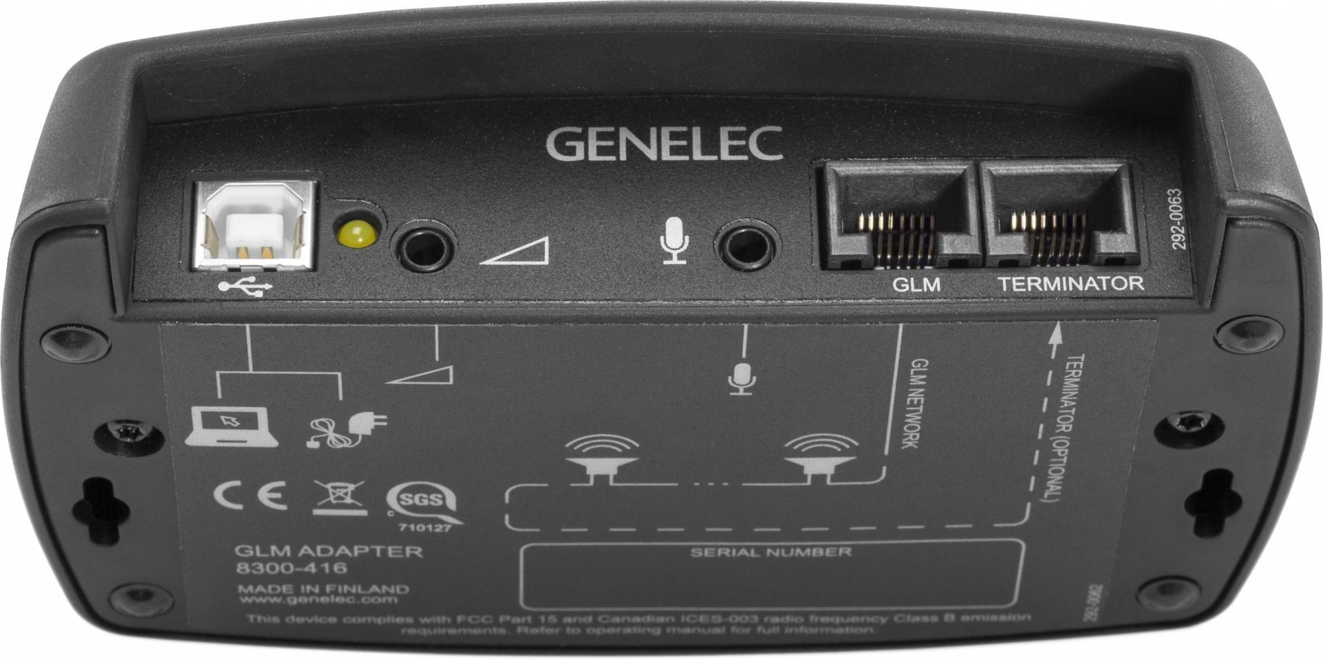 Genelec GLM-Set 3.0 besteht aus Messmikrofon, Netzwerk-Interface und Software