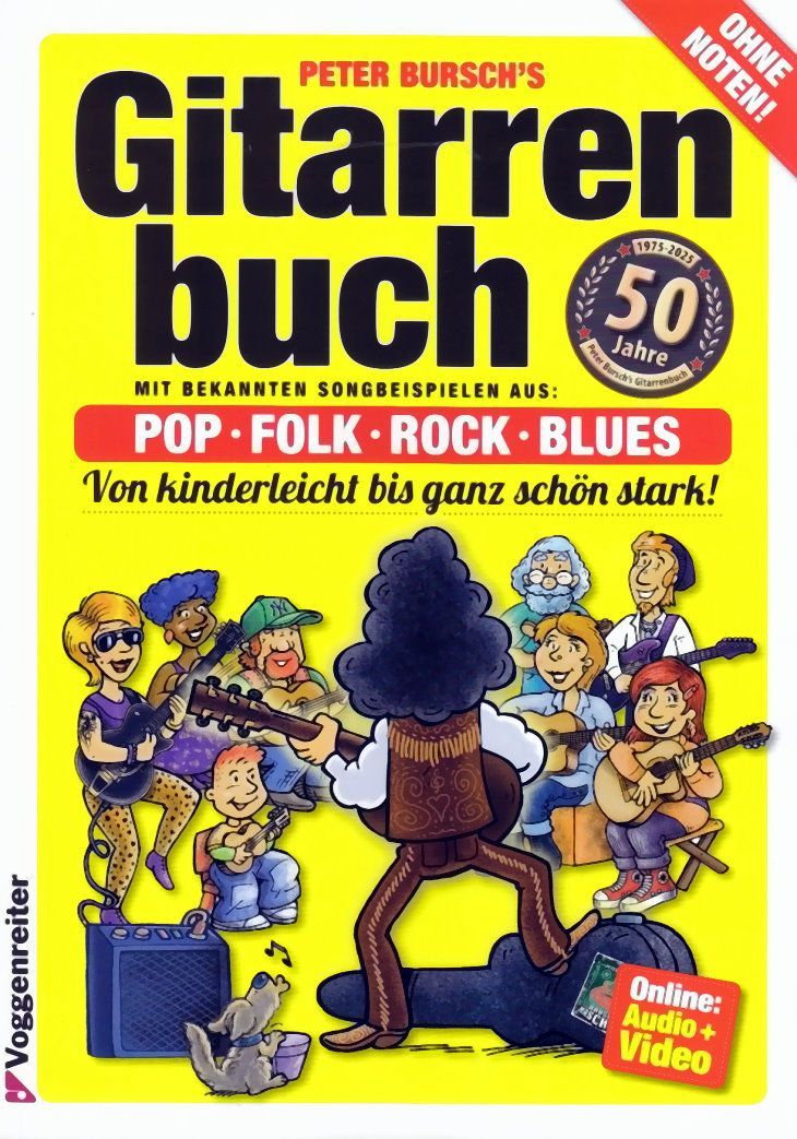 Schule Gitarrenbuch 1 Peter Burschs Peter Bursch 0208 Voggenreiter NEUE AUSGABE_00006081_