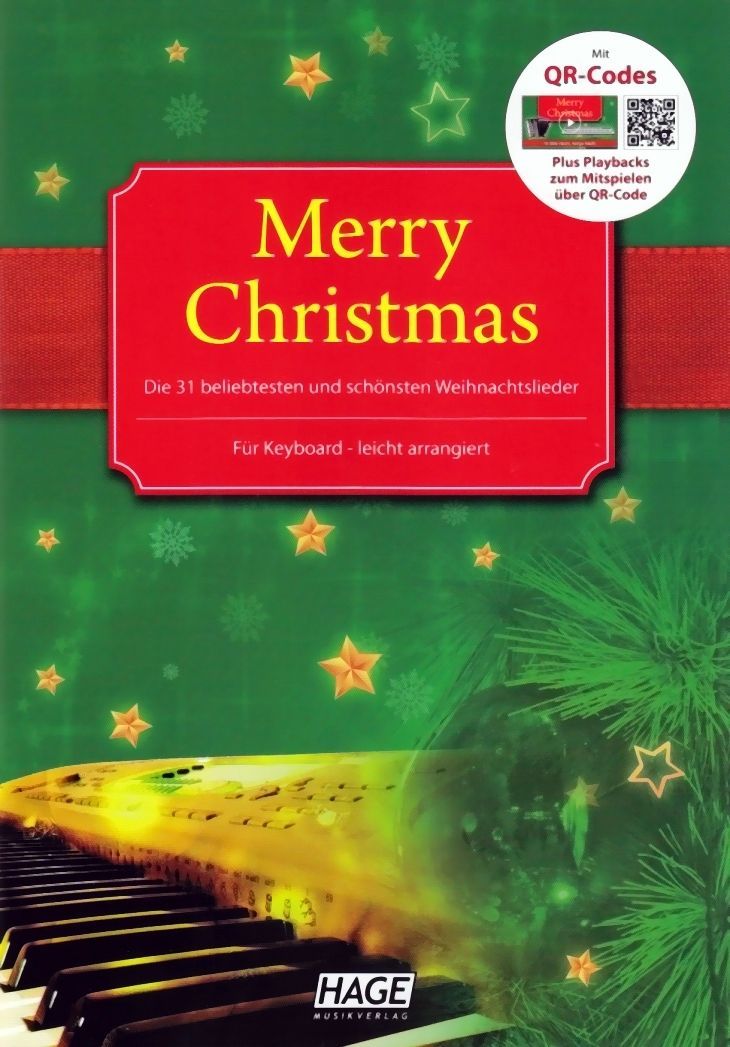 Noten Merry Christmas 31 bekannte Weihnachtslieder Hage EH 2085 Hage