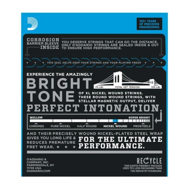 D'Addario EXL110-7 E Gitarren Saiten .010-.059_00042038_