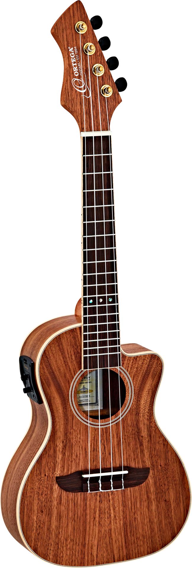 Ortega RUWN-CE Konzertukulele mit Pickup  incl. Gigbag