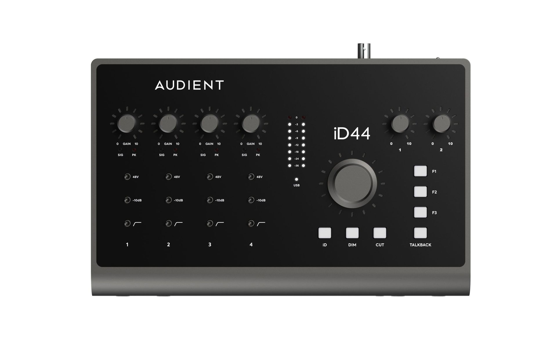 Audient iD44 MK ll  Desktop-Audio-Interface High Speed USB 2.0