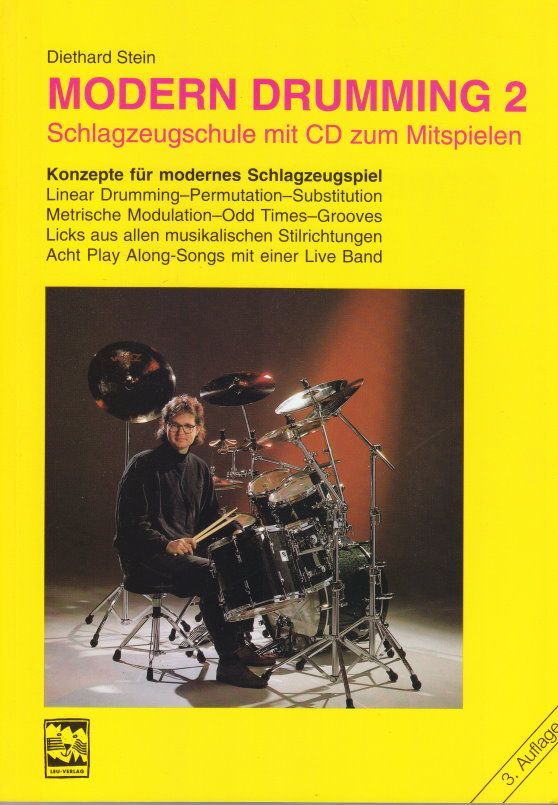 Schule Modern Drumming 2 Diethard Stein incl. CD Leu Verlag LEU 45-3