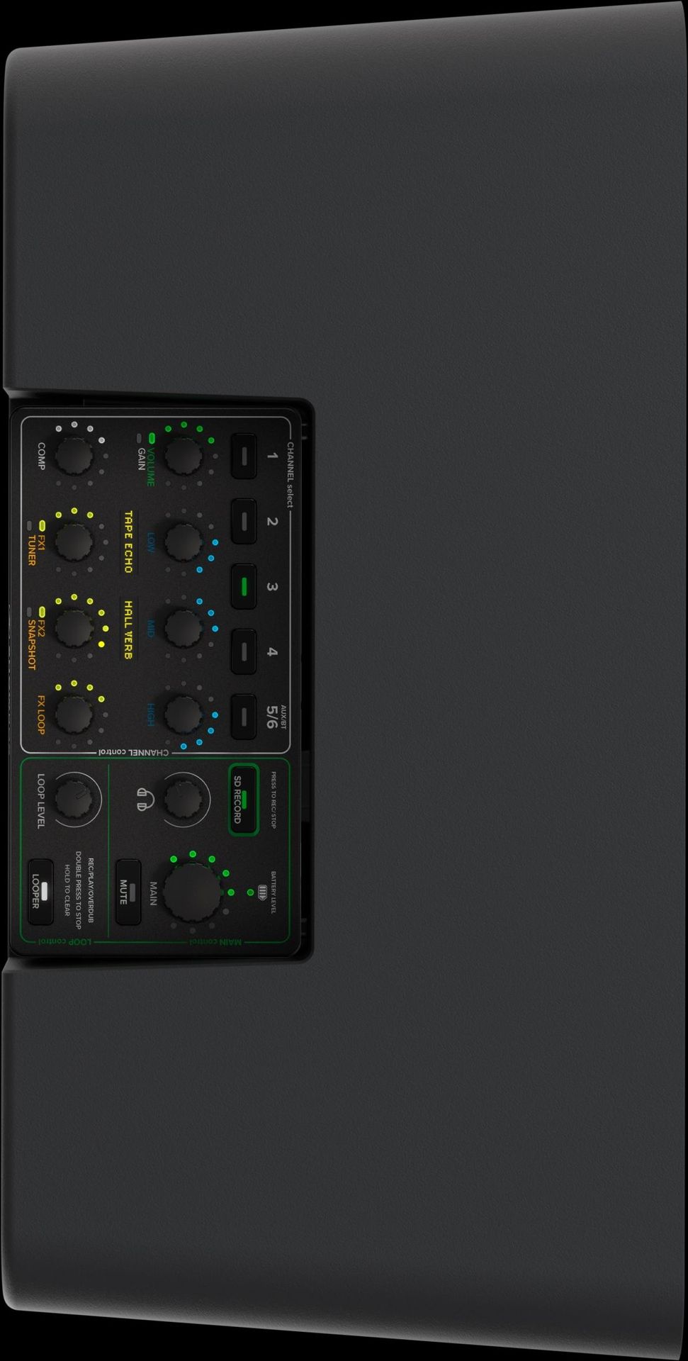 Mackie Showbox  Akkubox mit herausnehmbarem Mixer_00053380_