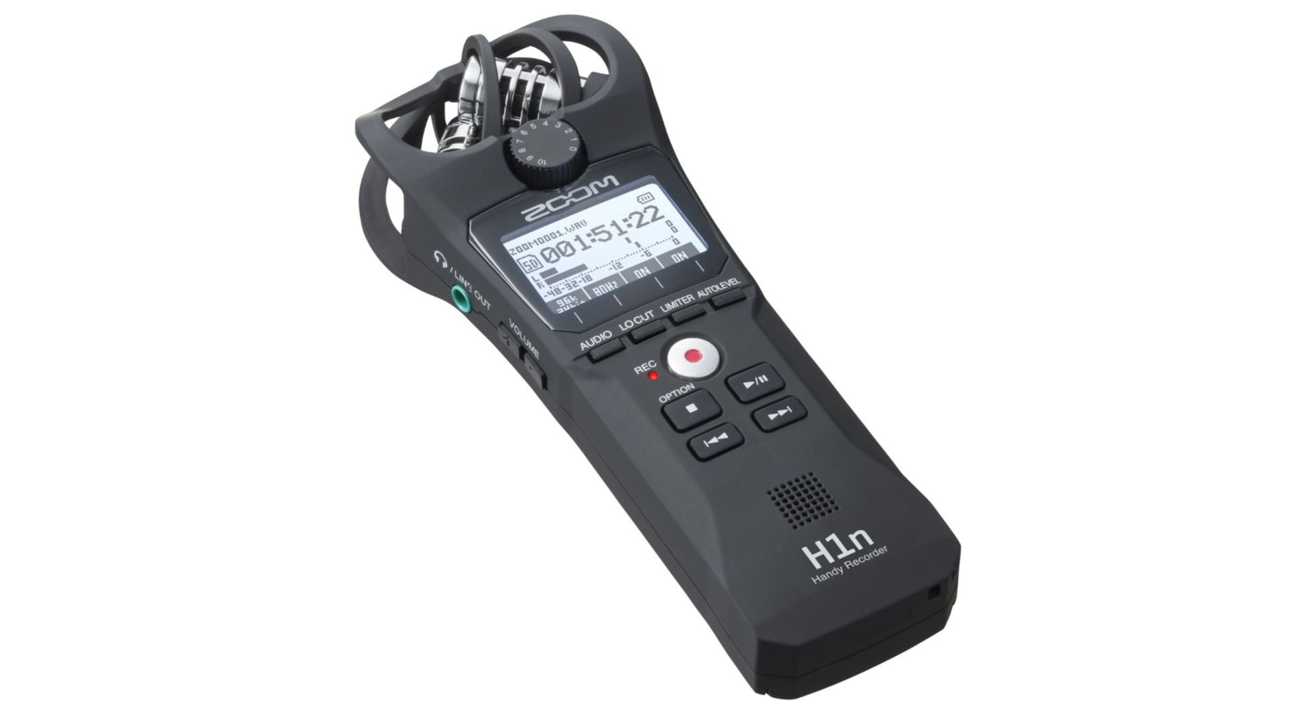 Zoom H1n tragbarer MP3/Wave Recorder Handyrecorder