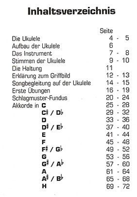 Noten Ukulele spielen kompakt Akkorde Rhyrthmen A-Stimmung A-D-Fis-H Tipps QS 10